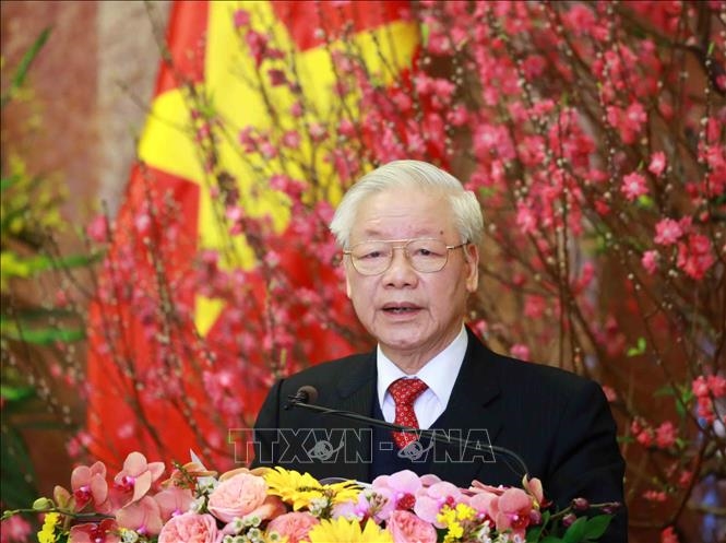 Nguyen Phu Trong appelle à construire un pays plus prospère et heureux
